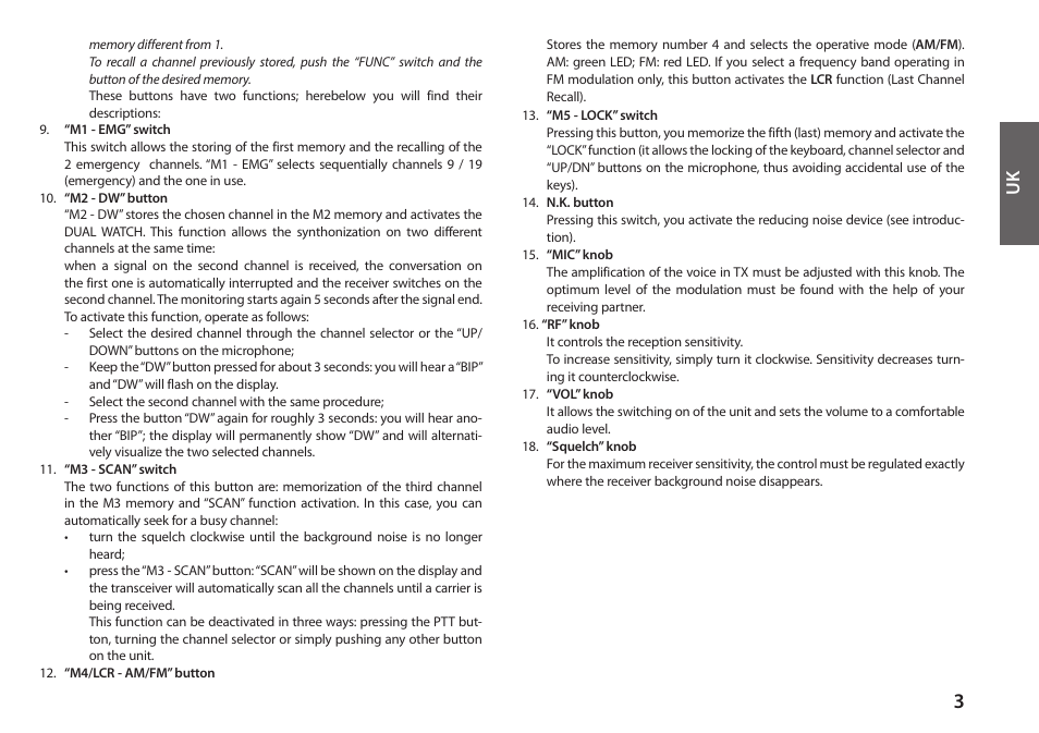 MIDLAND 248XL User Manual | Page 11 / 56