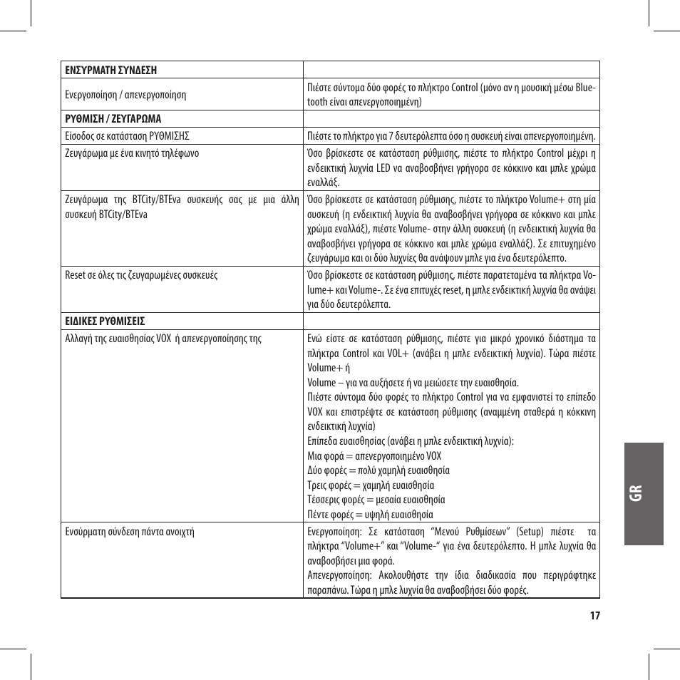 MIDLAND BT City User Manual | Page 113 / 162