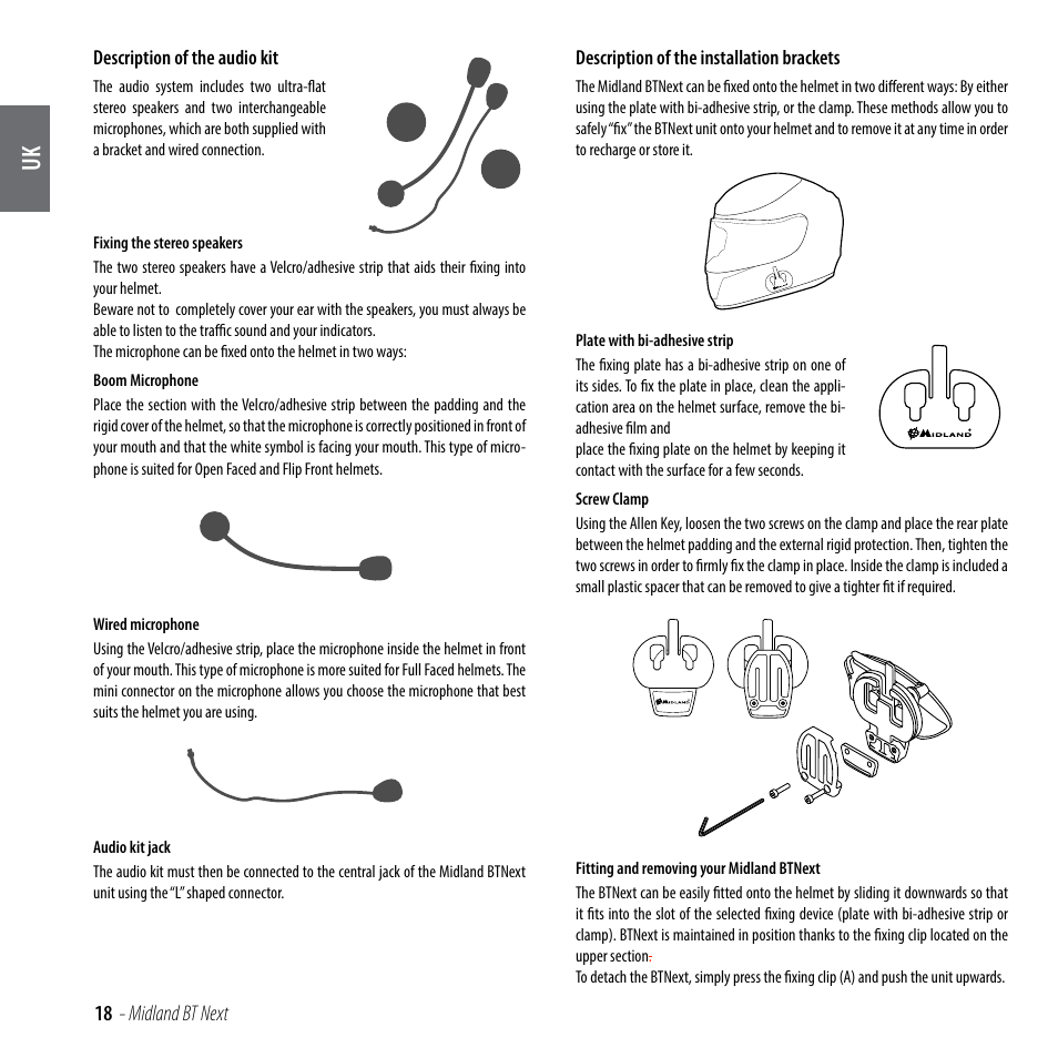MIDLAND BT Next 2.0 User Manual | Page 19 / 136