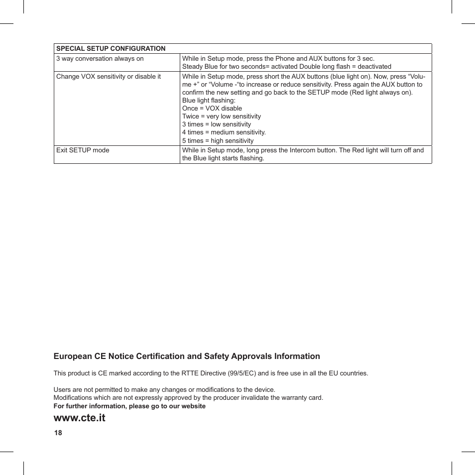 MIDLAND BT2 User Manual | Page 18 / 18