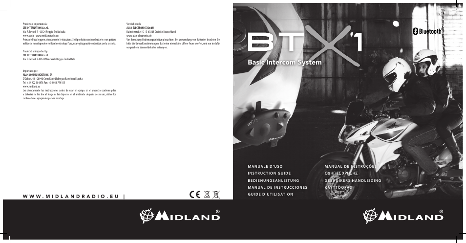 MIDLAND BTX1 User Manual | 111 pages