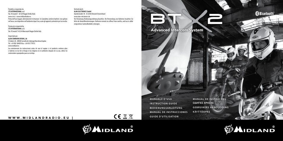 MIDLAND BTX2 User Manual | 112 pages