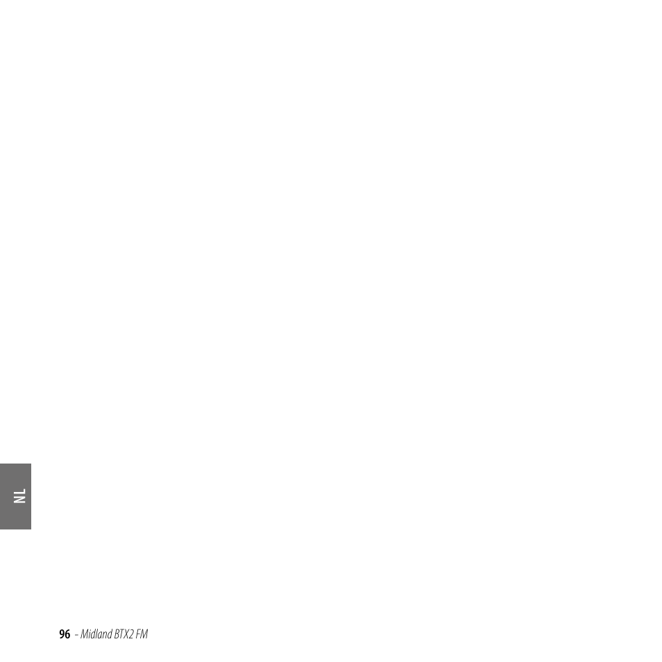MIDLAND BTX2 FM User Manual | Page 97 / 100