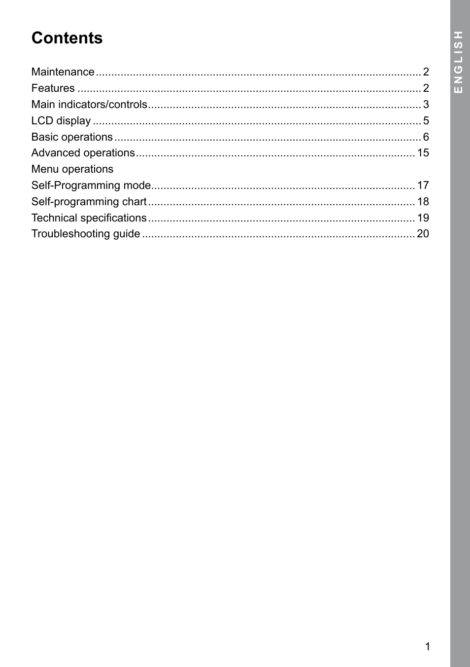 MIDLAND CT 200_400 User Manual | 20 pages