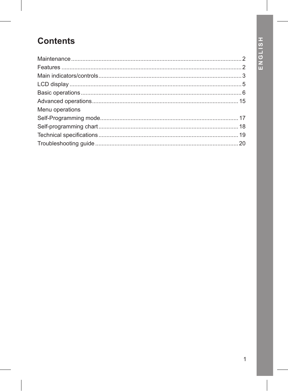 MIDLAND CT 210_410 User Manual | 20 pages