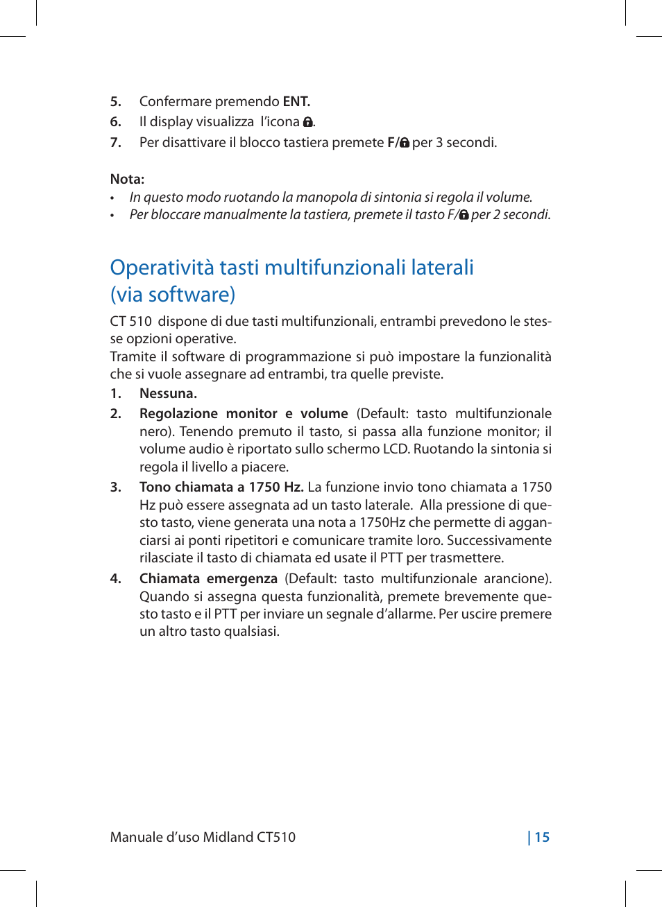 MIDLAND CT510 User Manual | Page 15 / 142