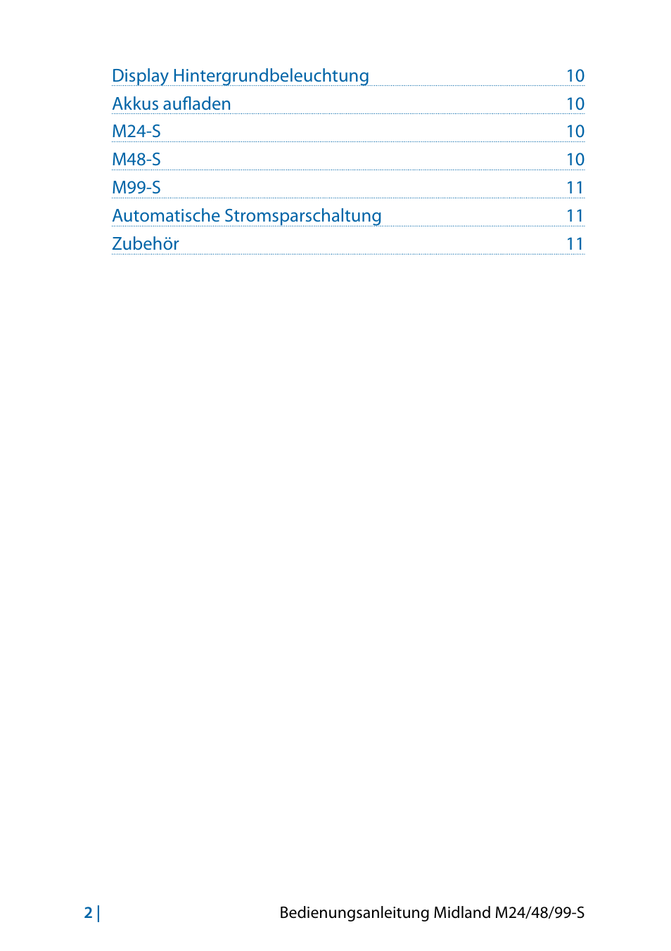 MIDLAND M24 S - M48 S - M99 S User Manual | Page 29 / 124