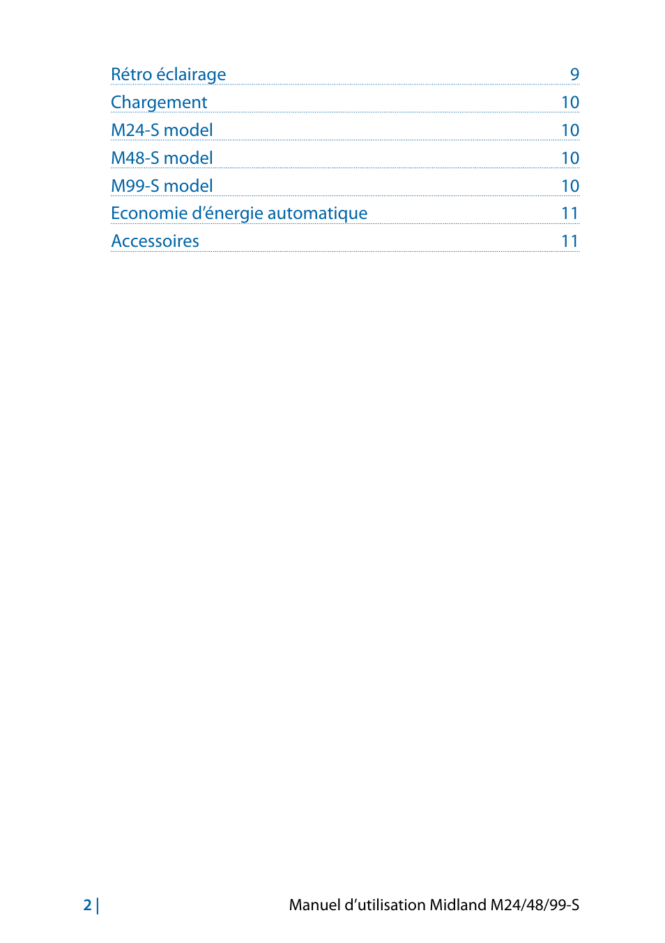 MIDLAND M24 S - M48 S - M99 S User Manual | Page 53 / 124