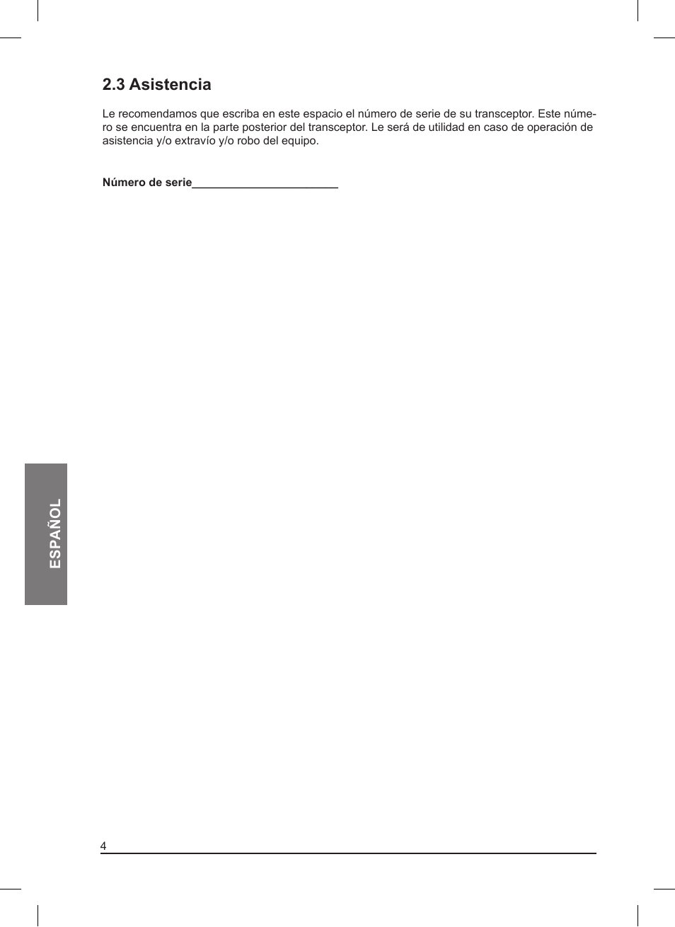 3 asistencia | MIDLAND Pacific User Manual | Page 54 / 129