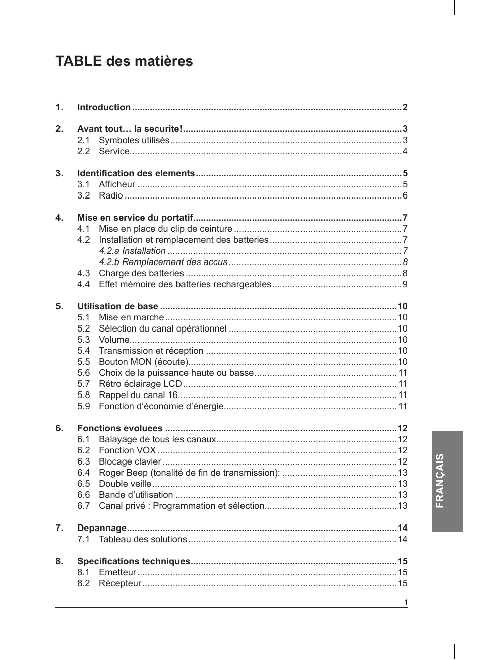MIDLAND Pacific User Manual | Page 65 / 129