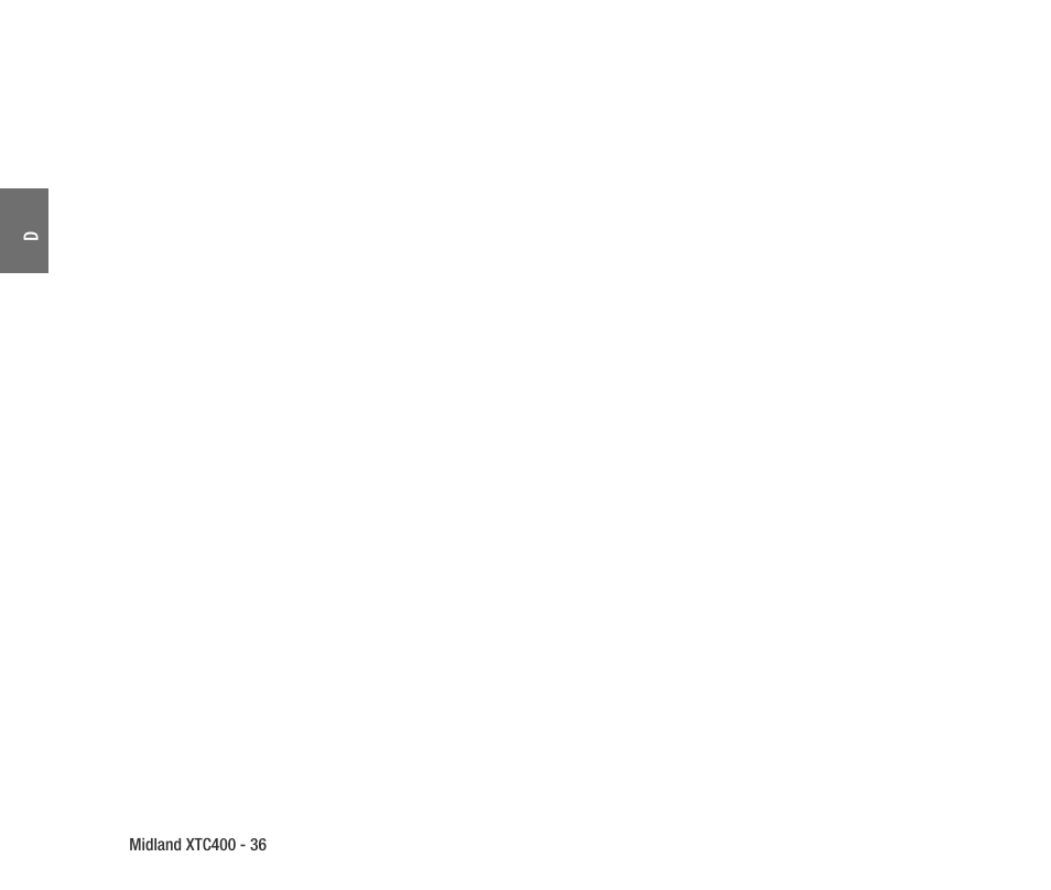 MIDLAND XTC 400 No HDMI User Manual | Page 38 / 117
