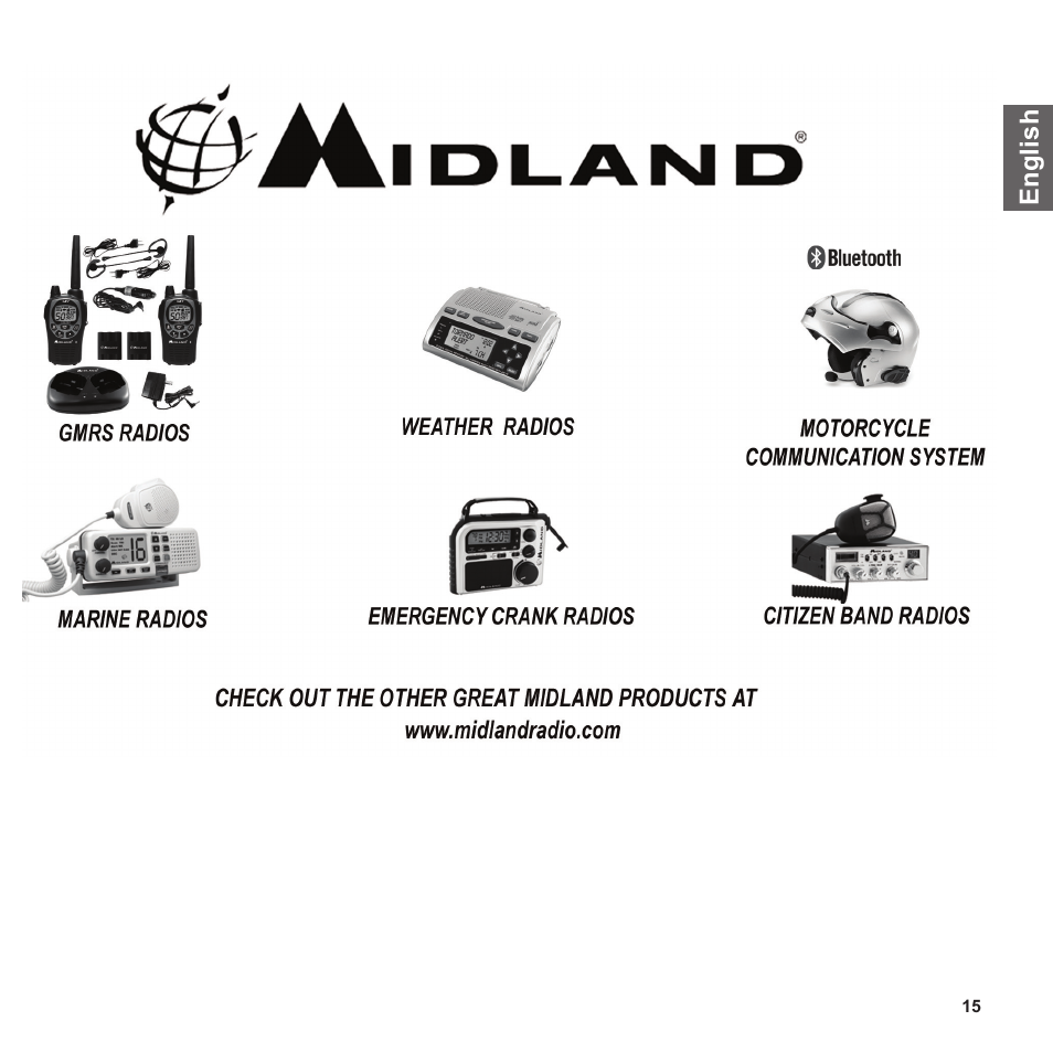 MIDLAND BT Rebel User Manual | Page 15 / 17