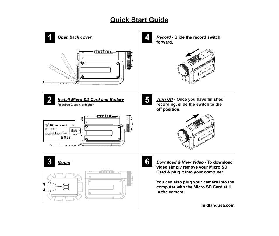 MIDLAND XTC 400 User Manual | 14 pages