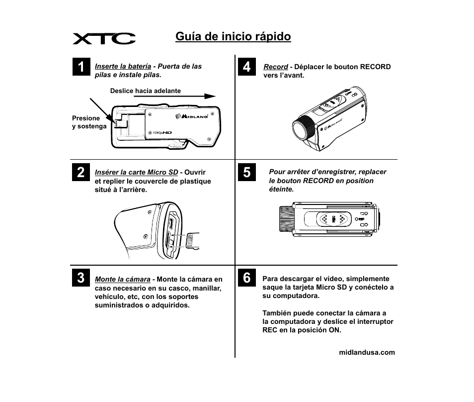 MIDLAND XTC-280 User Manual | 12 pages