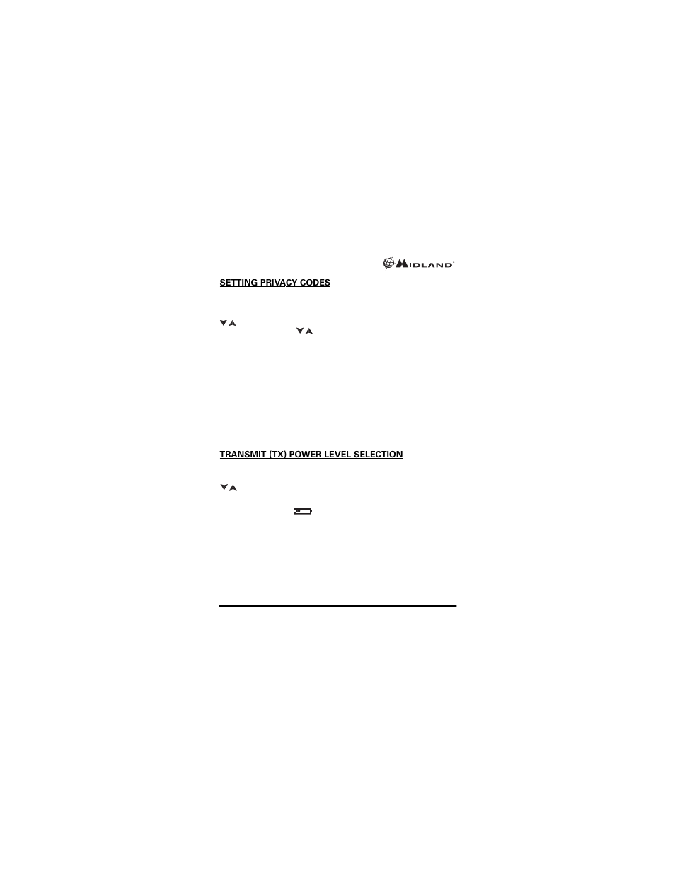 MIDLAND GXT2050 User Manual | Page 10 / 24