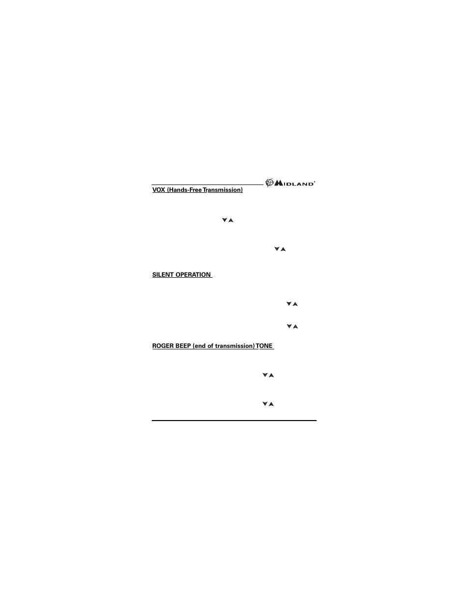MIDLAND GXT2050 User Manual | Page 11 / 24
