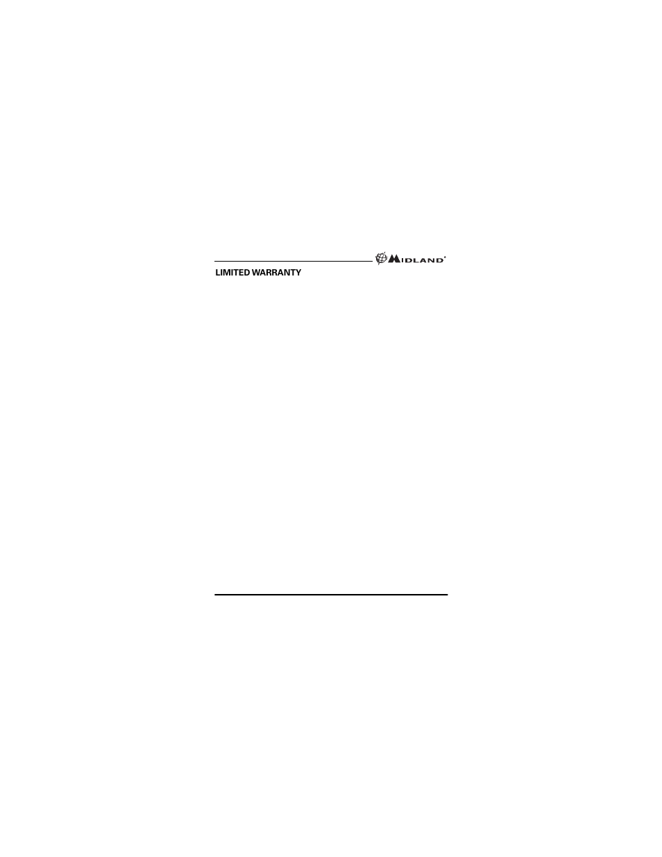MIDLAND GXT2050 User Manual | Page 20 / 24