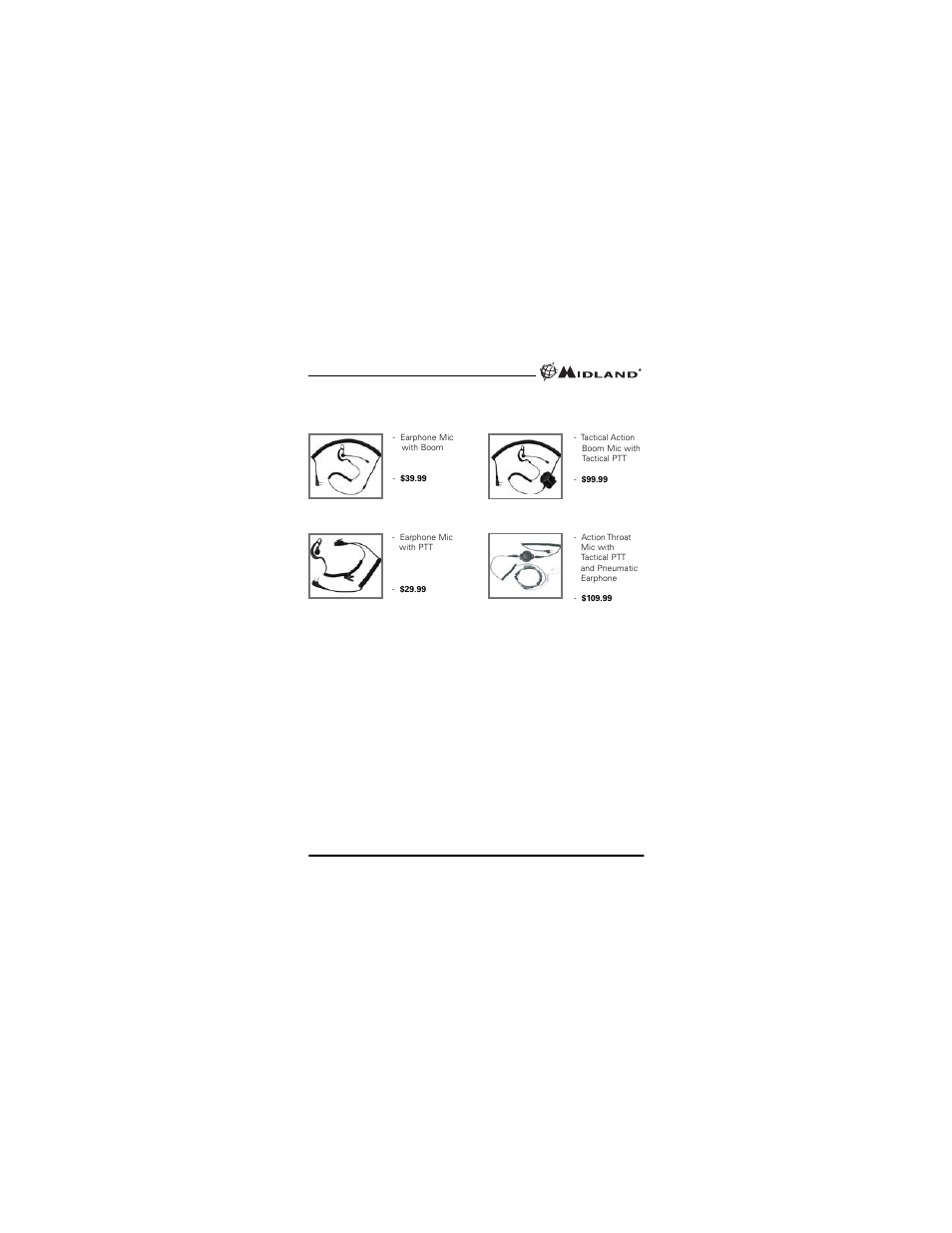 MIDLAND GXT2050 User Manual | Page 22 / 24