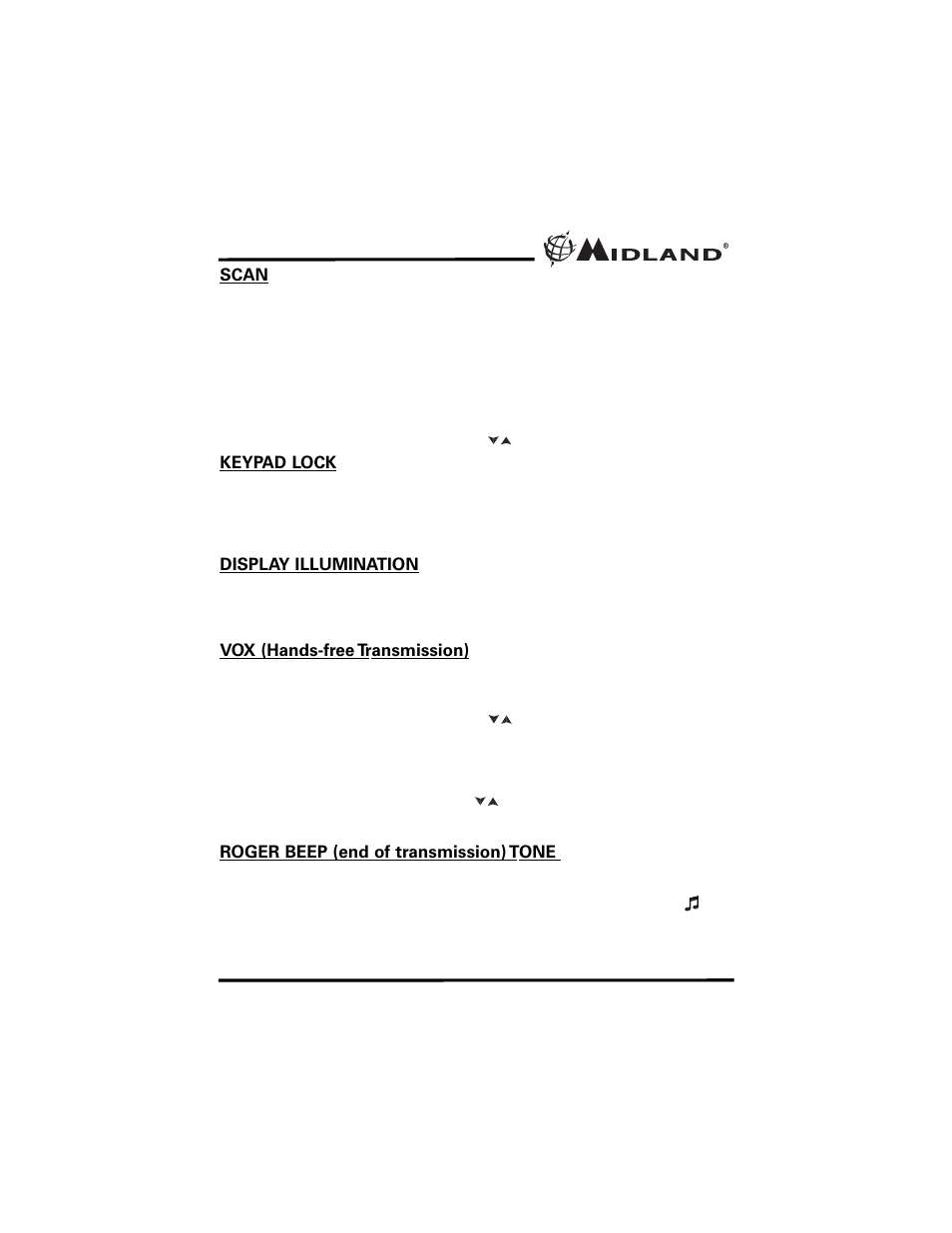 MIDLAND GXT5000 User Manual | Page 10 / 24