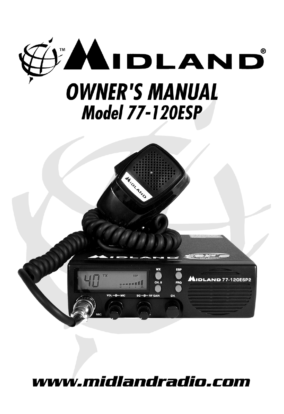 MIDLAND 77-120ESP User Manual | 12 pages
