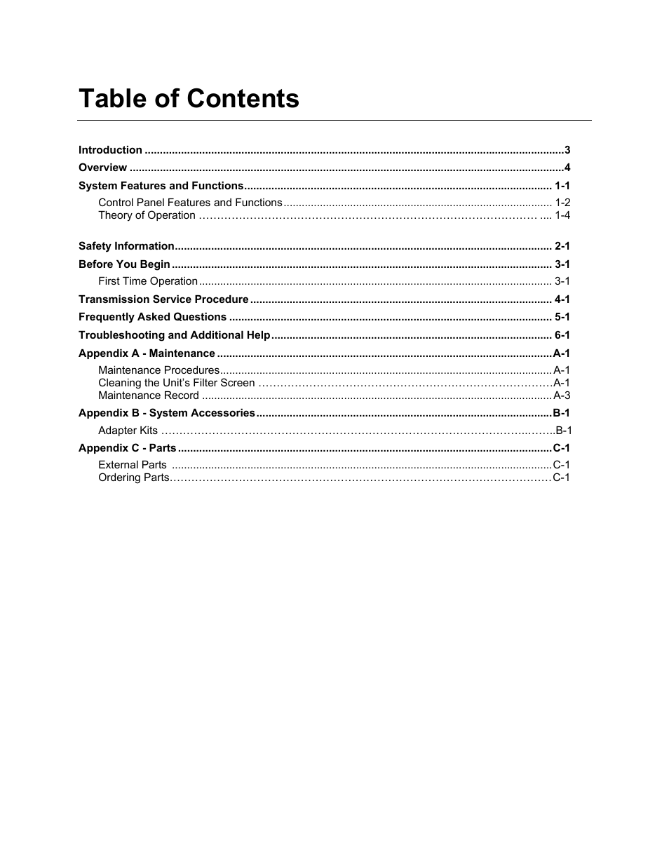 MotorVac TRANSTECH-1000 User Manual | Page 2 / 19
