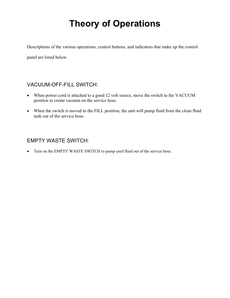 Theory of operations | MotorVac TRANSTECH-1000 User Manual | Page 8 / 19