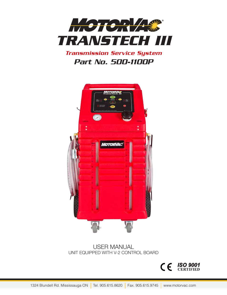 MotorVac TRANSTECH III User Manual | 24 pages