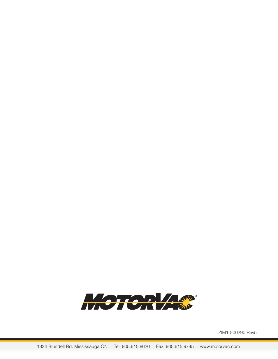 MotorVac TRANSTECH III User Manual | Page 24 / 24