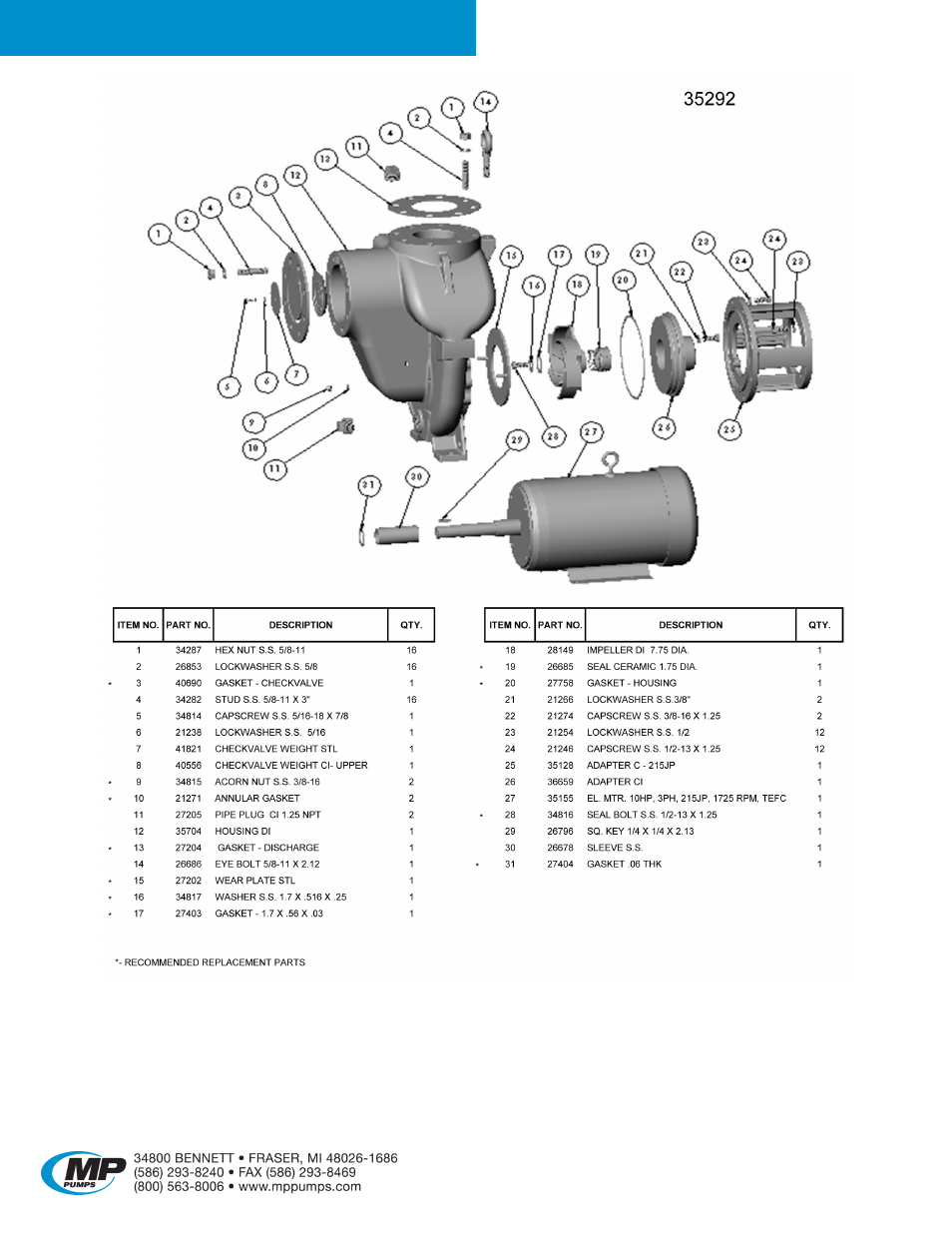 Flomax | MP Pumps FLOMAX 40 User Manual | Page 4 / 5