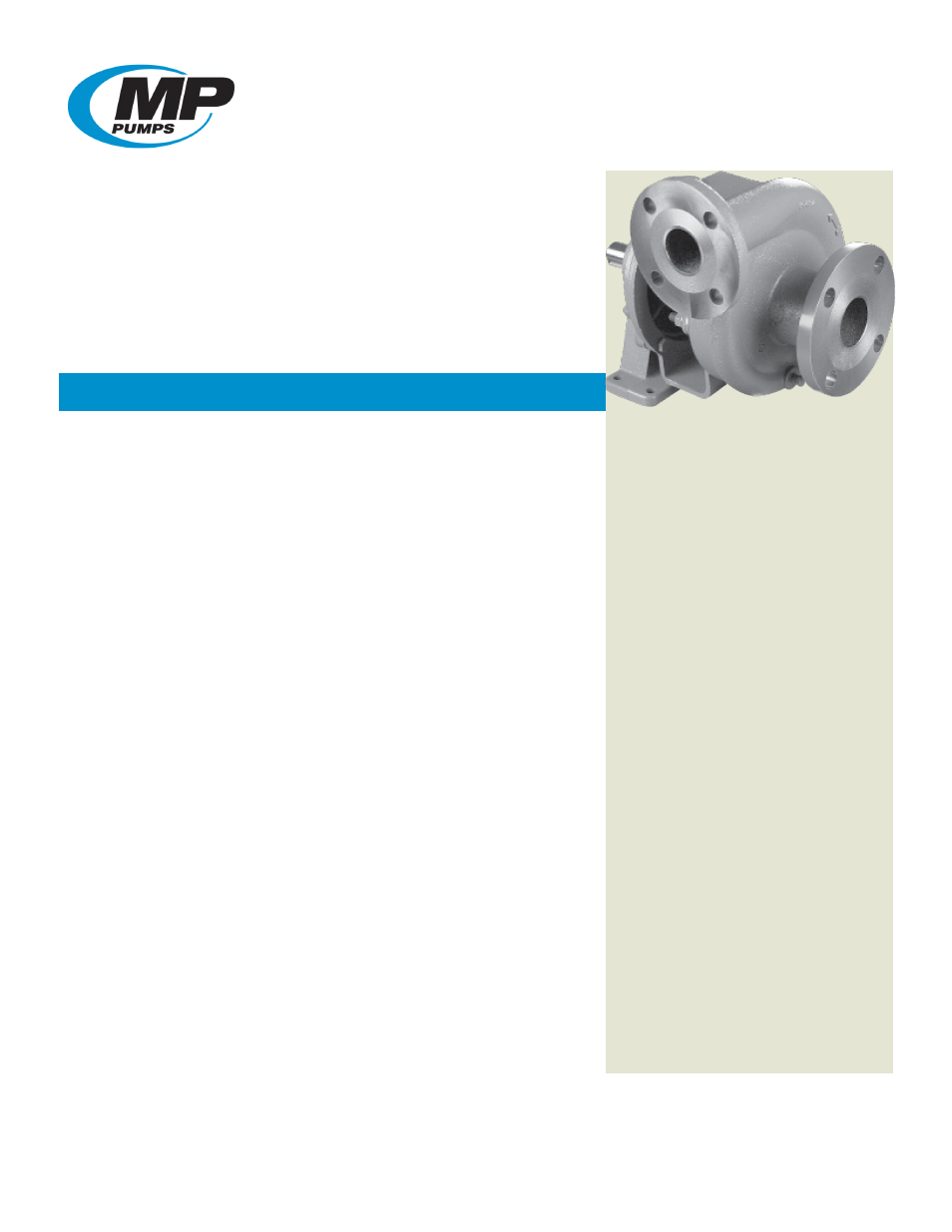 MP Pumps PETROLEUM 180 User Manual | 4 pages
