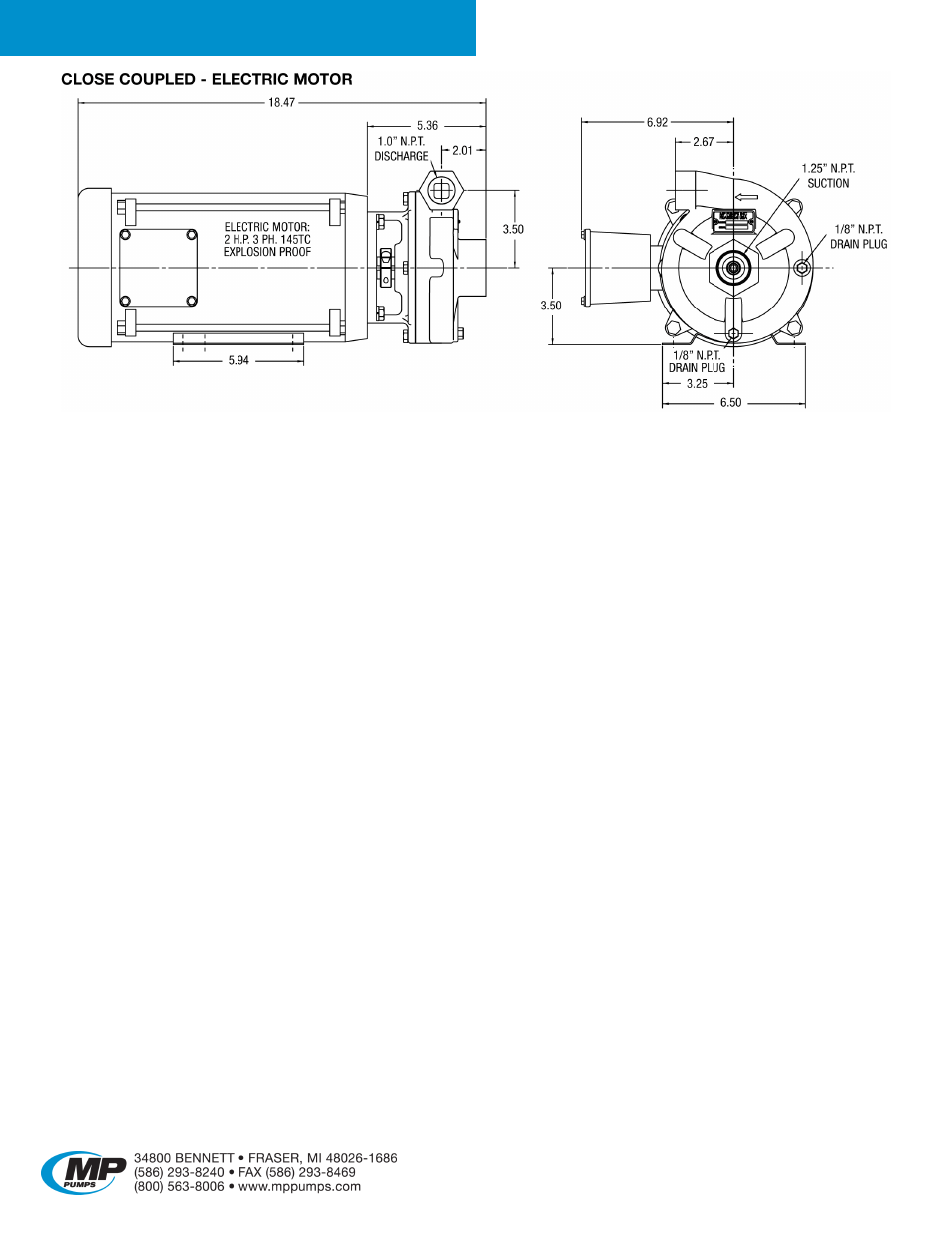 Petroleum 60 | MP Pumps PETROLEUM 60 User Manual | Page 4 / 5