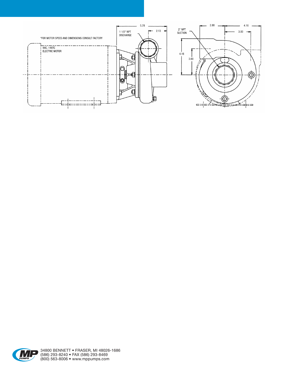 Series 130 | MP Pumps 130 Series User Manual | Page 3 / 5