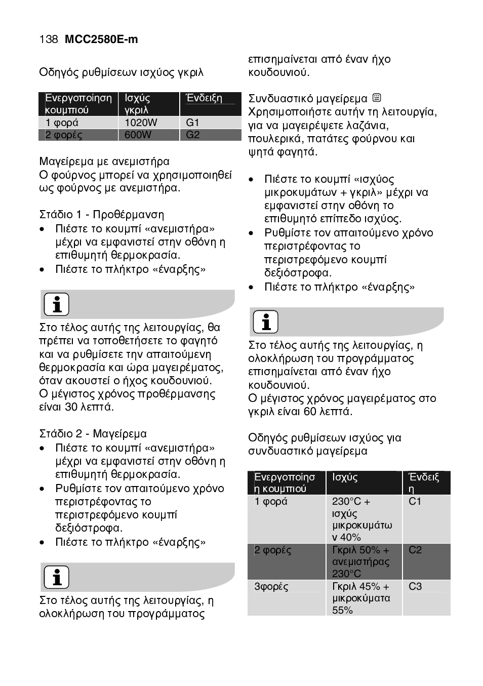 AEG MCC2580E-M User Manual | Page 138 / 284