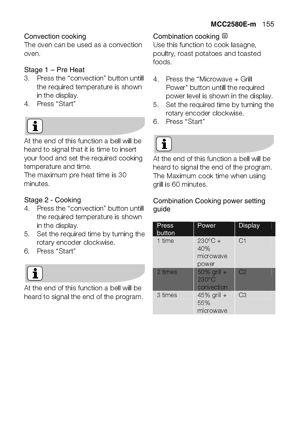 AEG MCC2580E-M User Manual | Page 155 / 284