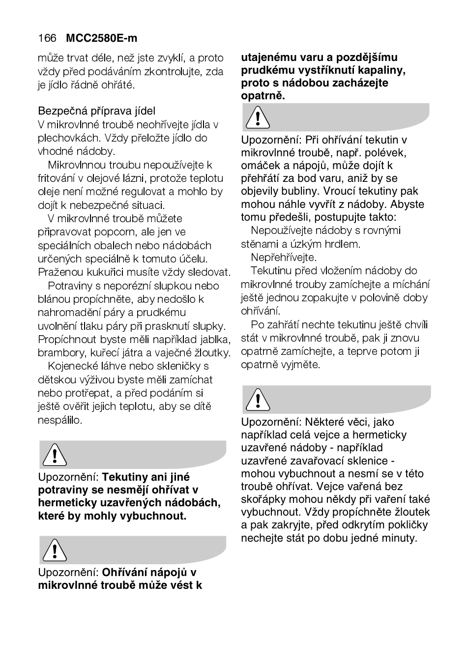 AEG MCC2580E-M User Manual | Page 166 / 284