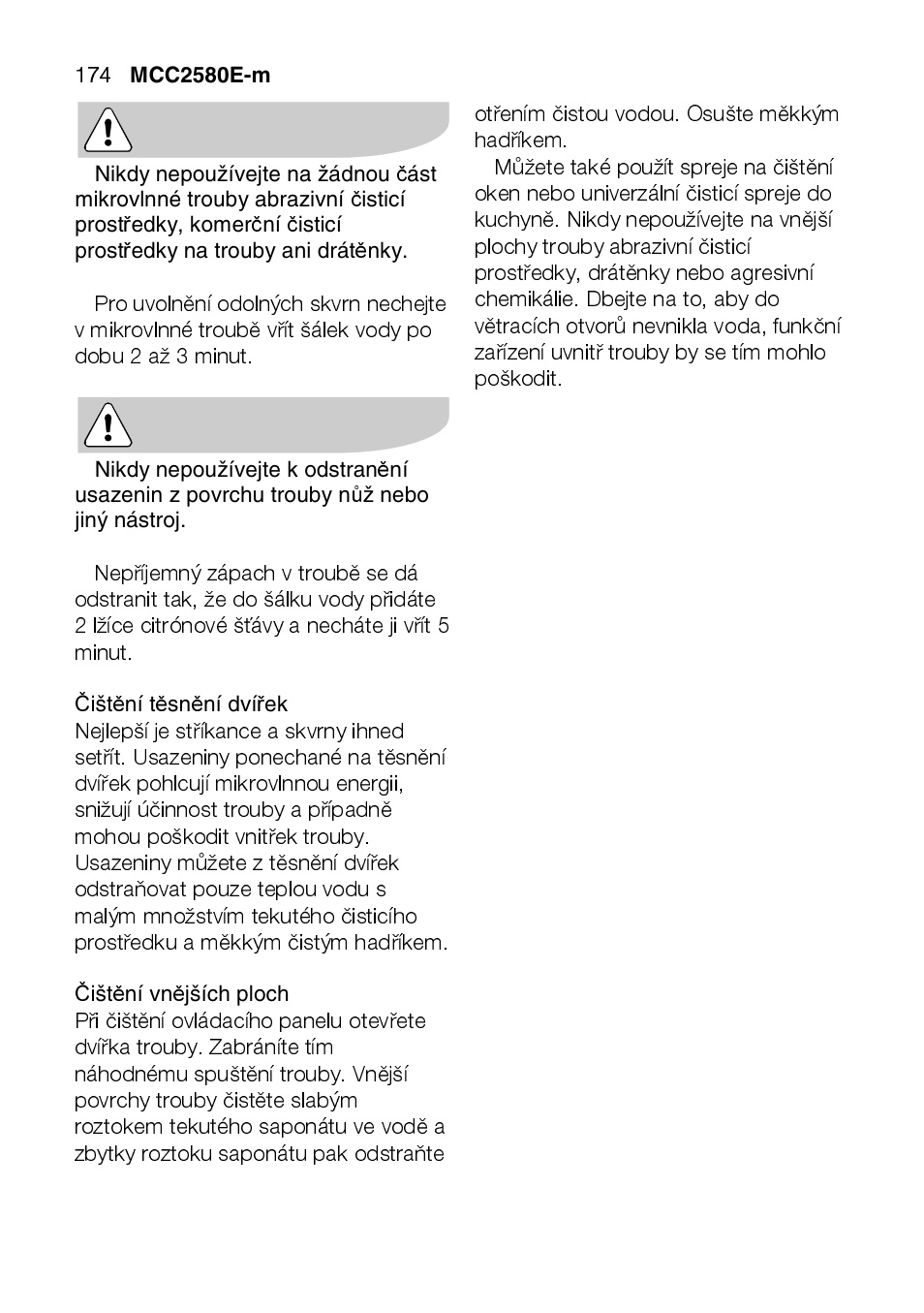 AEG MCC2580E-M User Manual | Page 174 / 284