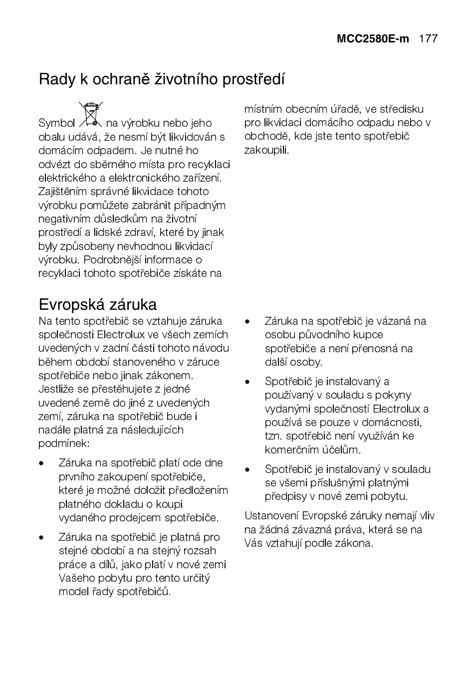 AEG MCC2580E-M User Manual | Page 177 / 284