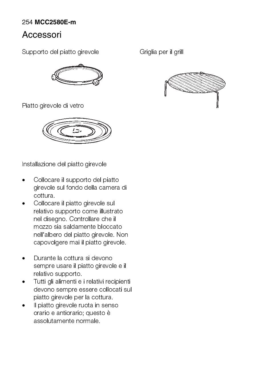 AEG MCC2580E-M User Manual | Page 254 / 284