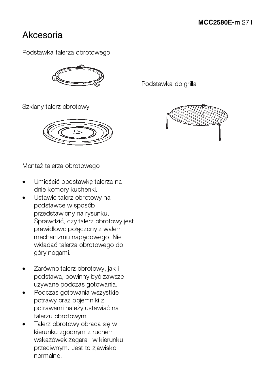 AEG MCC2580E-M User Manual | Page 271 / 284