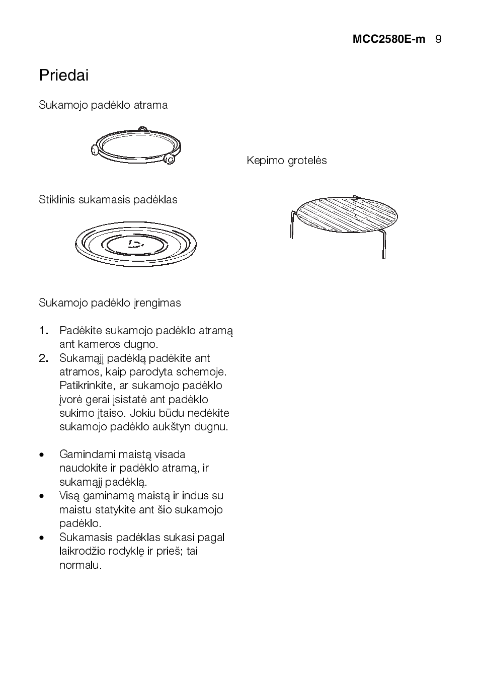 AEG MCC2580E-M User Manual | Page 9 / 284