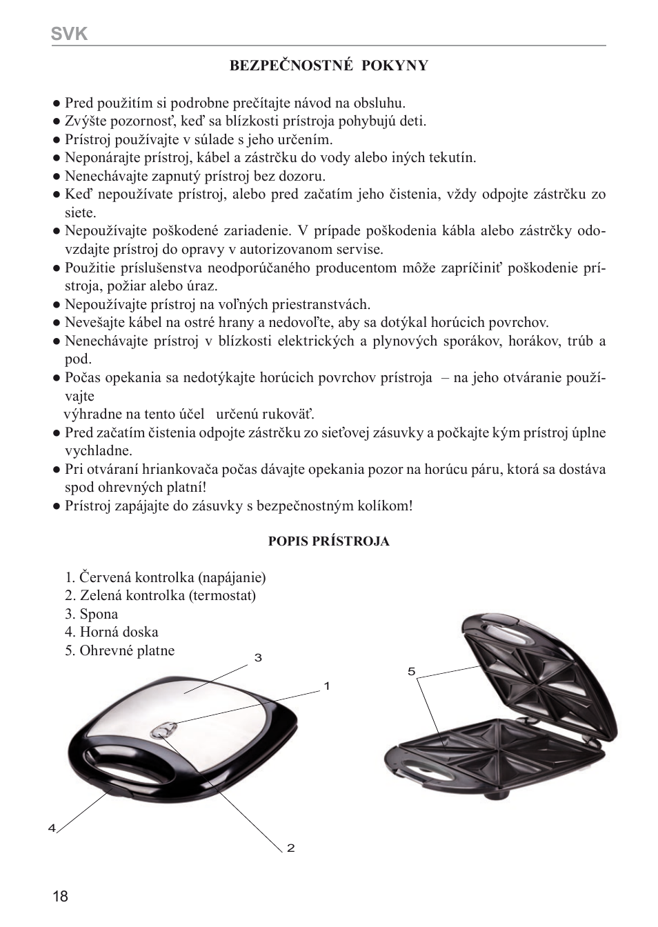 MPM MGO-05M User Manual | Page 18 / 24