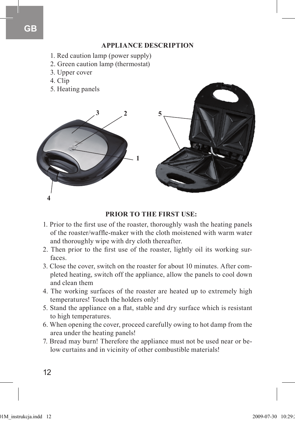 MPM MOP-01M User Manual | Page 12 / 32