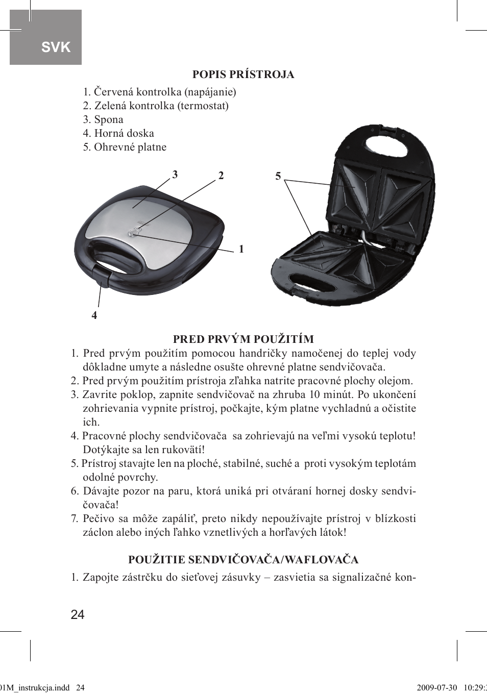 MPM MOP-01M User Manual | Page 24 / 32