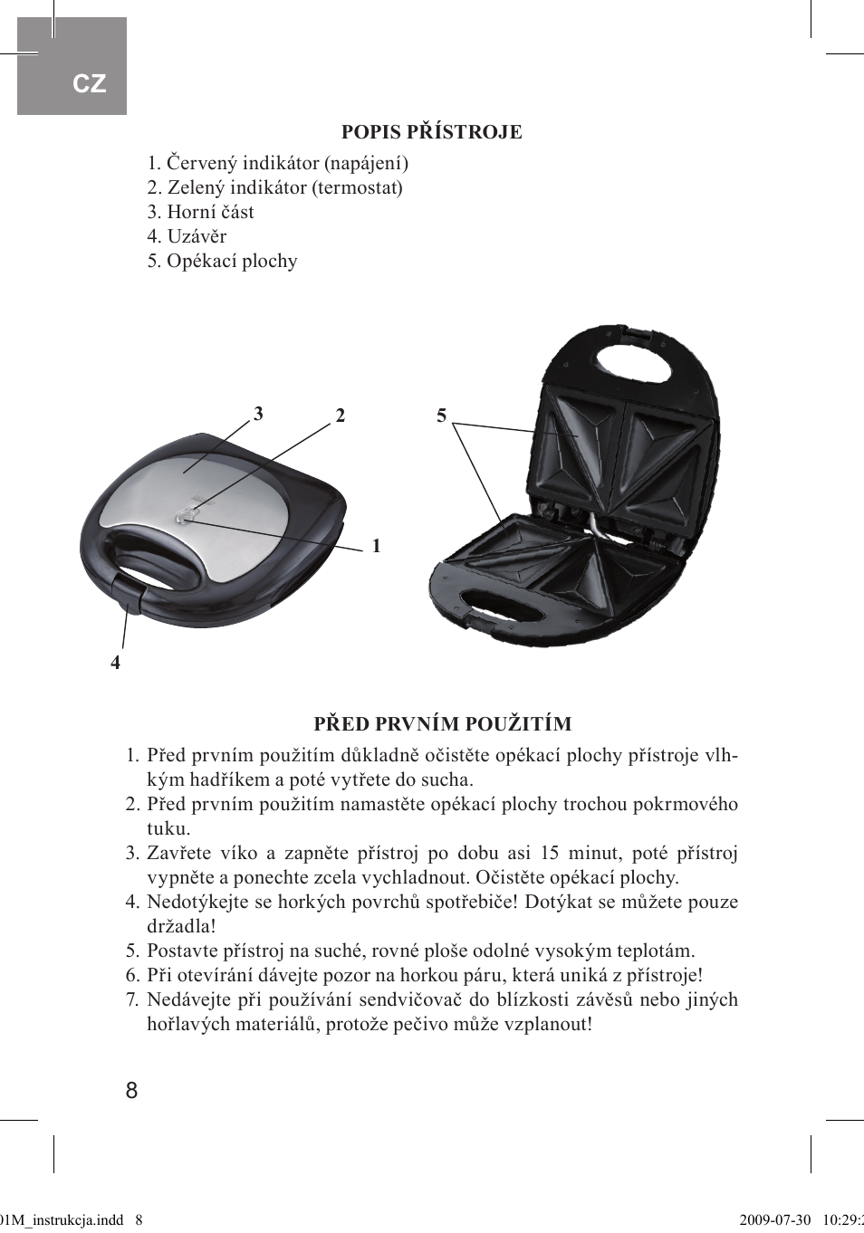 MPM MOP-01M User Manual | Page 8 / 32