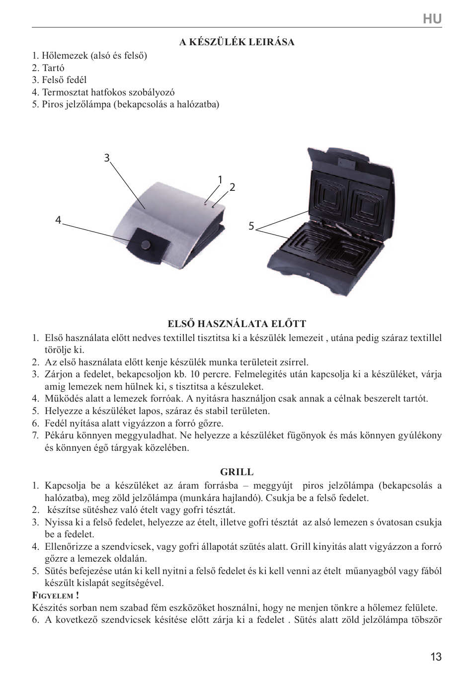 MPM MOP-09M User Manual | Page 13 / 24