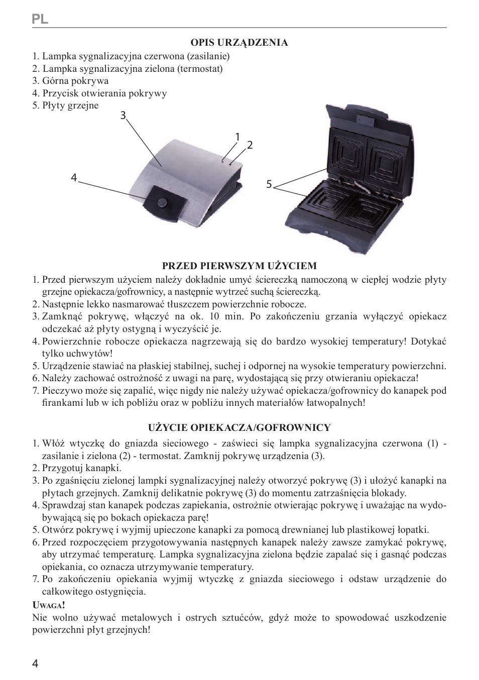 MPM MOP-09M User Manual | Page 4 / 24