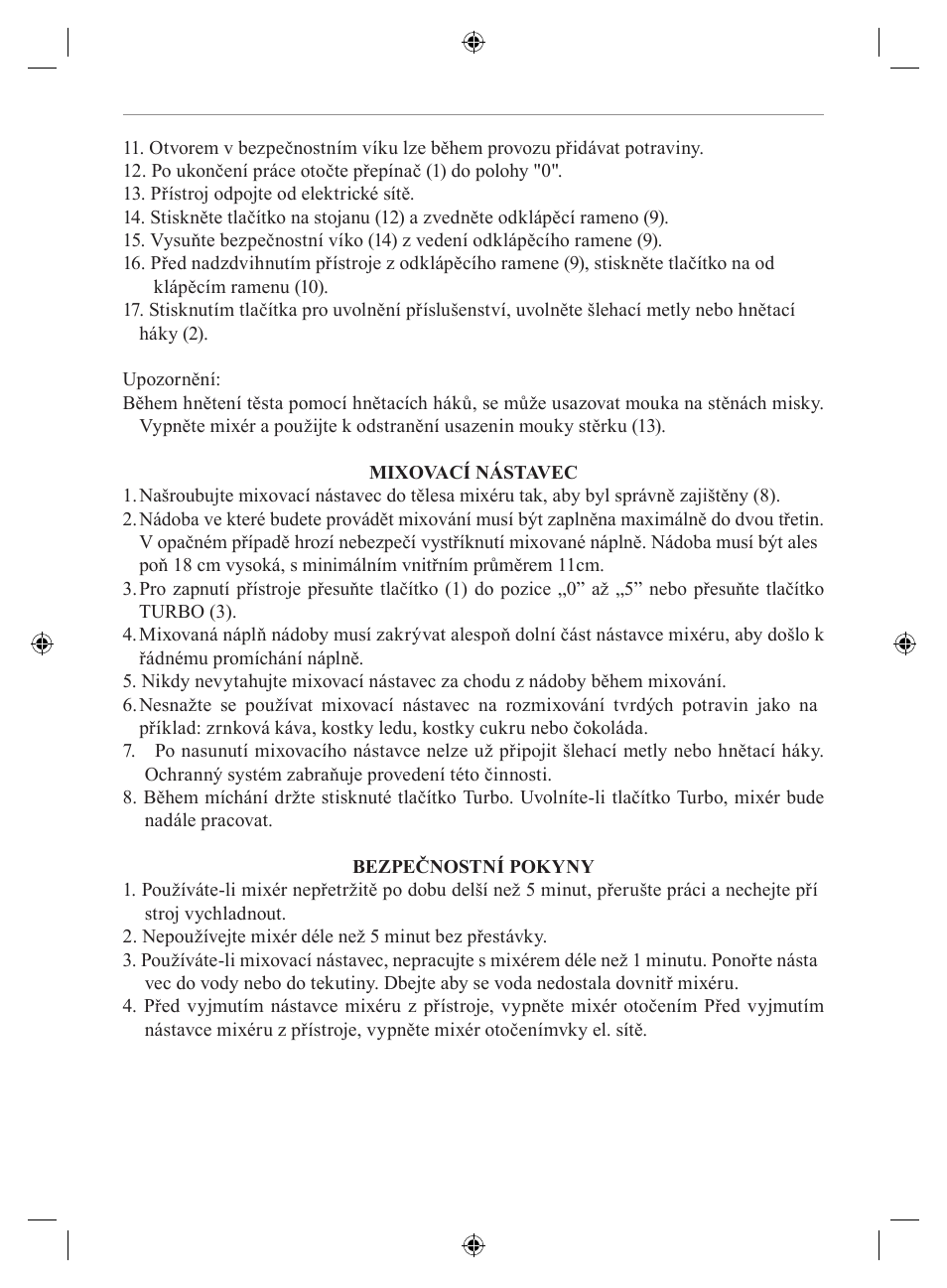 MPM MMR-04Z User Manual | Page 10 / 34