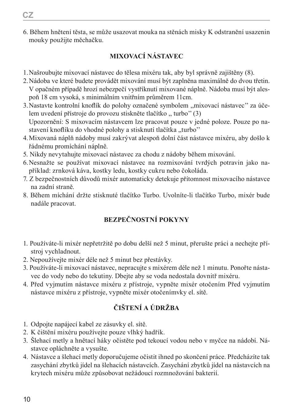 MPM MMR-03 User Manual | Page 10 / 34