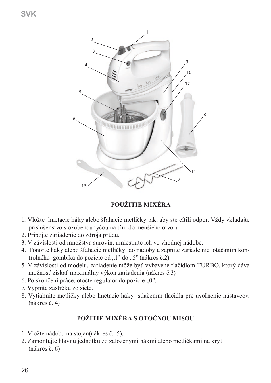 MPM MMR-03 User Manual | Page 26 / 34