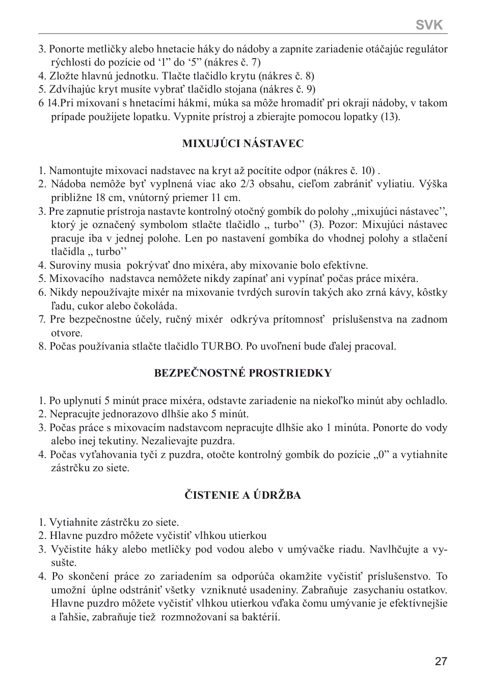 MPM MMR-03 User Manual | Page 27 / 34